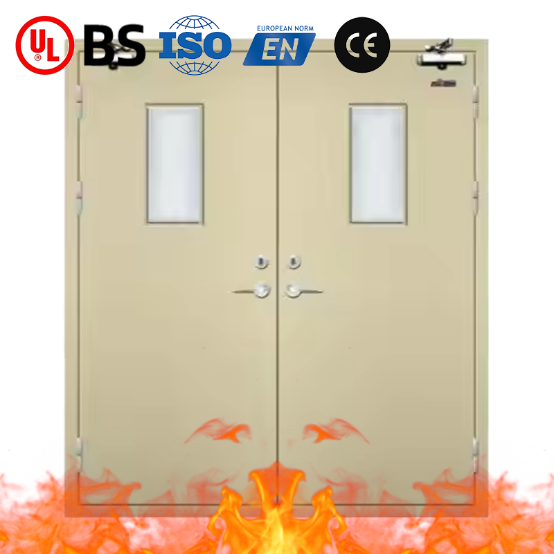Heavy-duty Steel Fire Door Made in China, Fire Resistance From 30 to 180 Minutes, Suitable for Commercial and Residential Safety